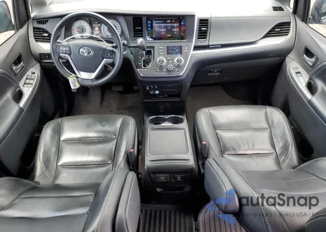 2017 Toyota Sienna Se из США, поврежденный, VIN 5TDXZ3DC8HS784298